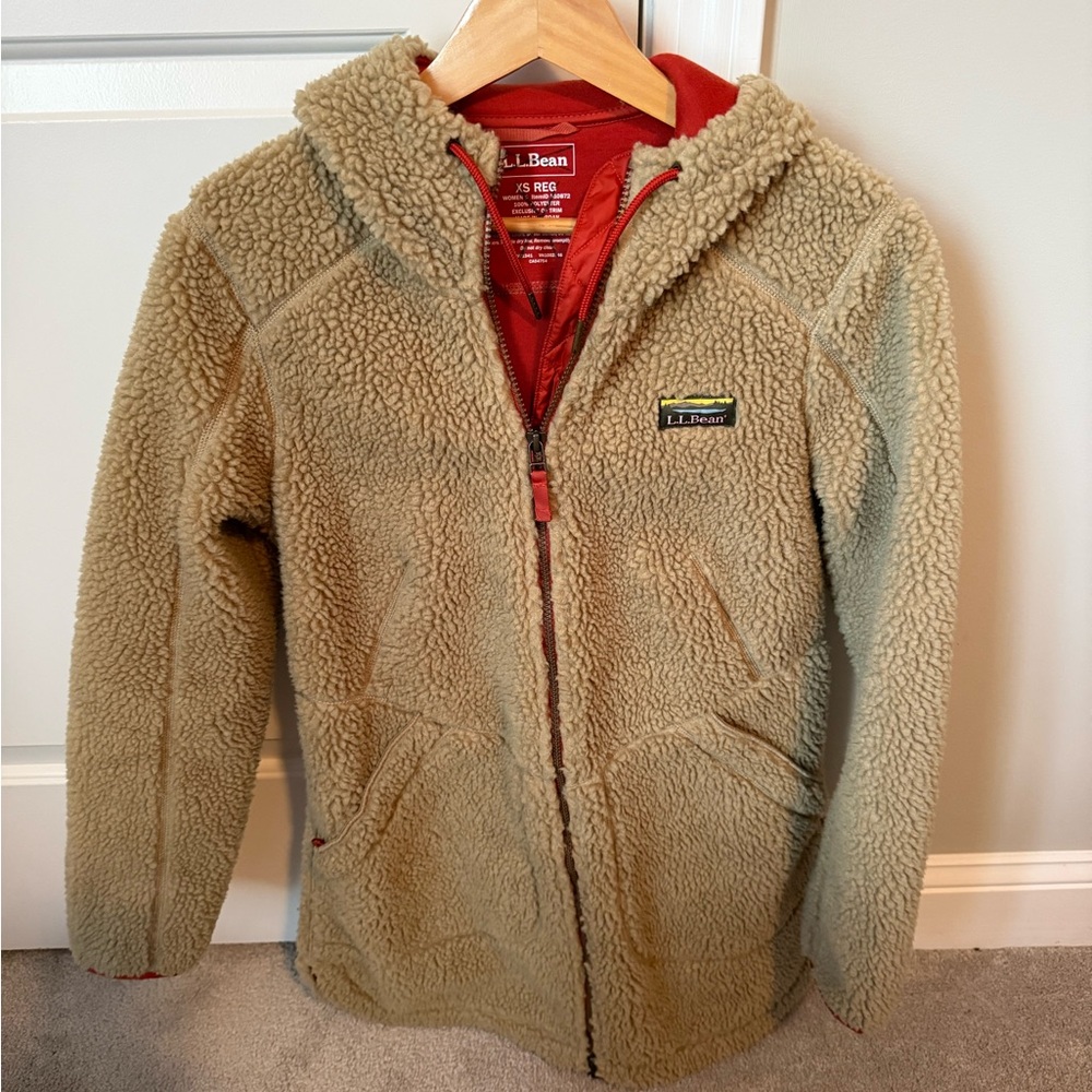 NWOT L.L. Bean Mountain Pile Fleece Coat